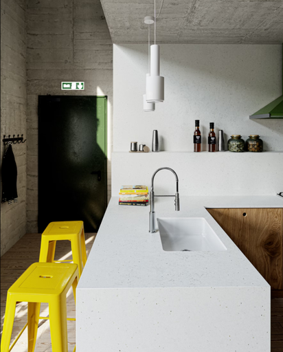 [3346] Silestone Lime Delight (0,4 cm výrobek)