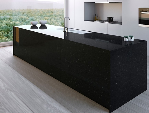 [3463] Silestone Stellar Night (0,4 cm výrobek)