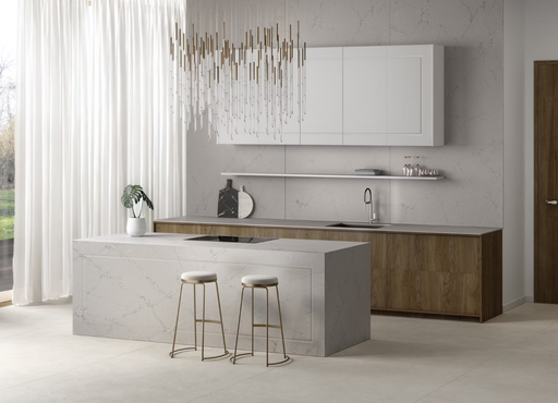[3337] Silestone Victorian Silver (0,4 cm výrobek)