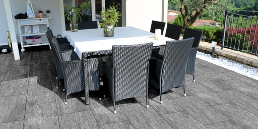 [SS-106] Venkovní dlažba Pietra di Vals Antrazyt 40×80 cm
