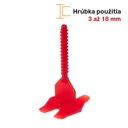 Závity 1,5 mm NA STRIH – 100 ks