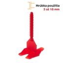 Závity 1,5 mm PRIAME – 100 ks