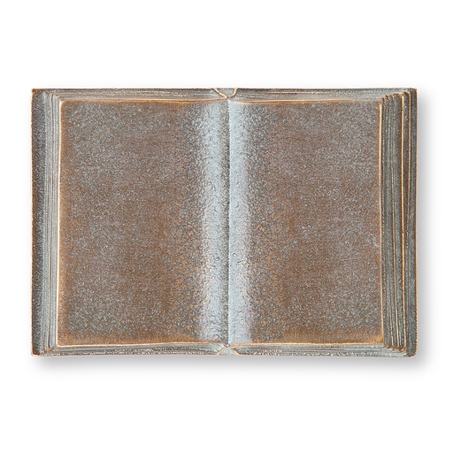[ST-SYM41] Bronzová kniha na náhrobek, 4×6 cm nebo 7×10 cm