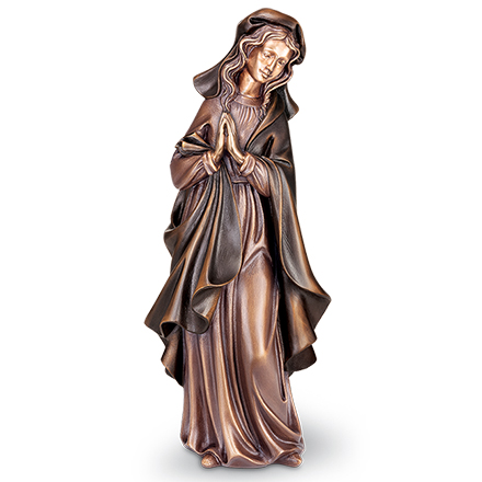 [ST-85336] Bronzová Madona na náhrobek, 20–49 cm