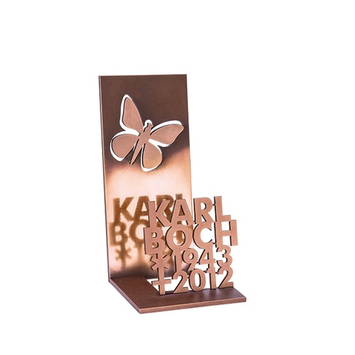 [ST-31113] Bronzová motivační deska na náhrobek, 24×13 cm