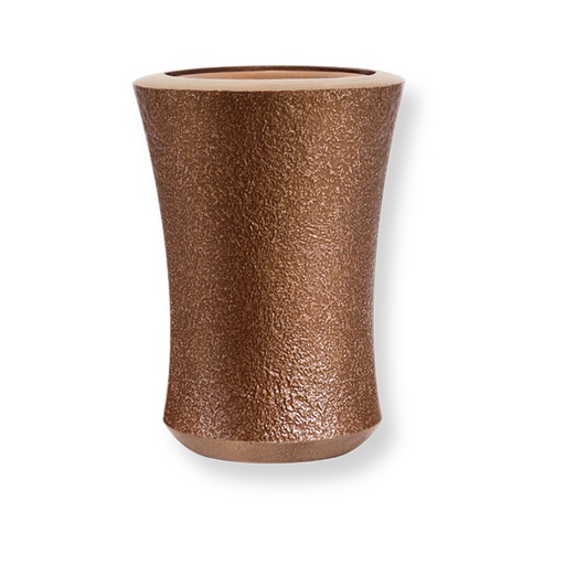 [ST-VASE04] Bronzová nástěnná váza na náhrobek, výška 11 cm