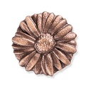Bronzová sedmikráska na dětský náhrobek, 3 cm