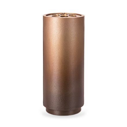 Bronzová váza na náhrobek, výška 25 cm