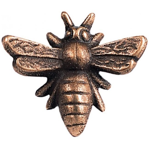 [ST-80016] Bronzová včela na náhrobek, 3×3 cm