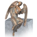 Bronzový anděl na náhrobek, 16–58 cm