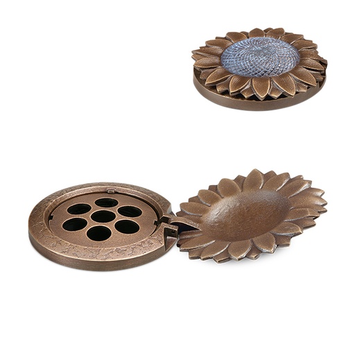 [ST-53211] Bronzový kroužek na vázu na náhrobek, Ø 13 cm