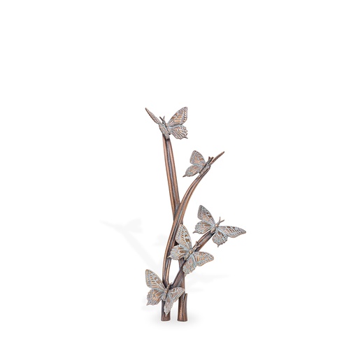 [ST-SYM47] Bronzový let motýlů na náhrobek, 36×17 cm nebo 53×24,50 cm