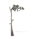 Bronzový Lipový strom na náhrobek, 107×53 cm