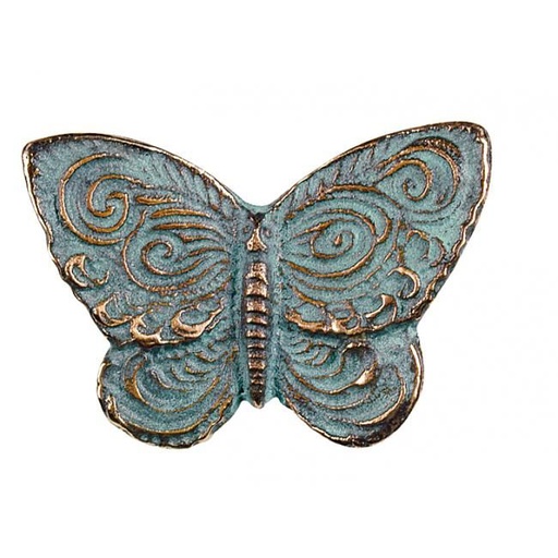 [ST-20534] Bronzový motýl na náhrobek, 4×5 cm