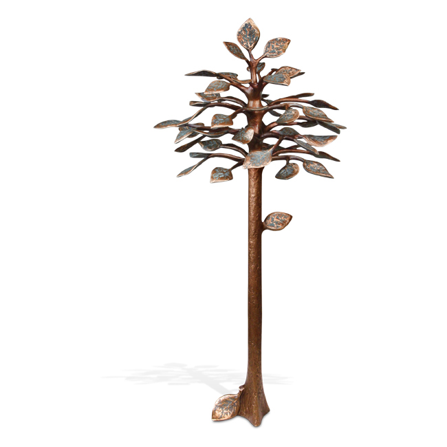 Bronzový Strom života na náhrobek, výška 60–80 cm