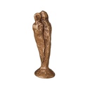 Bronzový vzpomínkový prvek na náhrobek, 8×2 cm