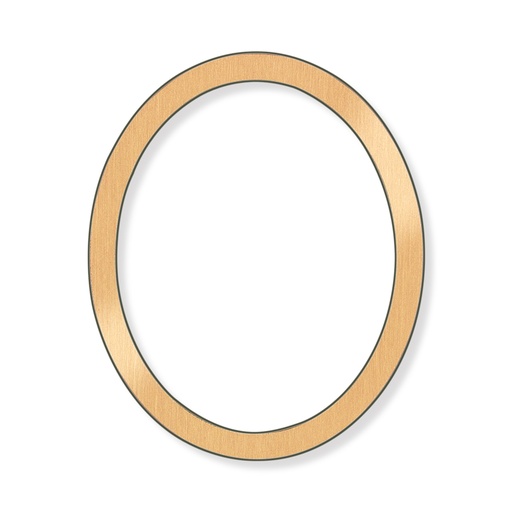 [ST-SYM21] Fotorámeček Těžký Blok na náhrobek, bronz, 9,5–16,5 cm