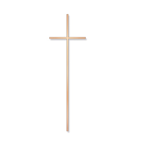 [ST-SCHRKR012] Náhrobní kříž Alblock, bronz, 12–60 cm