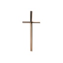 Náhrobní kříž aufliegend, bronz, 20–40 cm