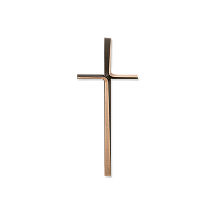 [ST-62611] Náhrobní kříž aufliegend, bronz, 20–40 cm