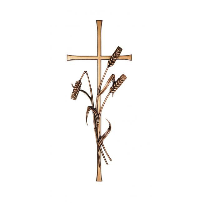 Náhrobní kříž Elegant s klasickými ähry, 40×15 cm nebo 50×20 cm
