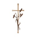 Náhrobní kříž Elegant s klasickými ähry, 40×15 cm nebo 50×20 cm