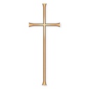 Náhrobní kříž Formal z bronzu, 12–50 cm