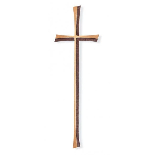 [ST-SCHRKR010] Náhrobní kříž Kontur z bronzu, 8–80 cm