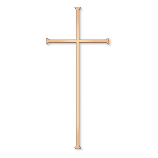[ST-26069] Náhrobní kříž Lorenz, bronz, 10–45 cm