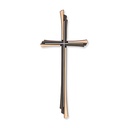 Náhrobní kříž na desku, bronz, 30–60 cm