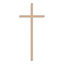 Náhrobní kříž s křišťálem, bronz, 10–45 cm