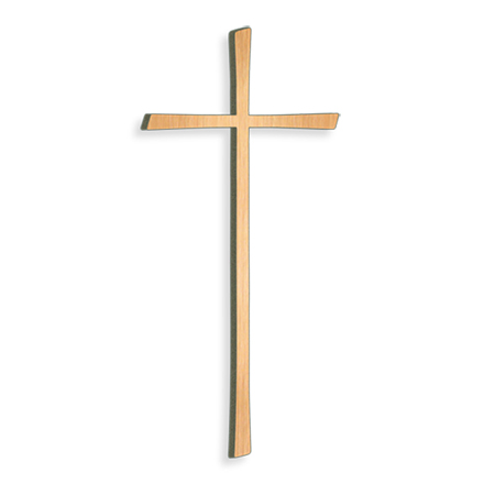 Náhrobní kříž s křišťálem, bronz, 8–80 cm