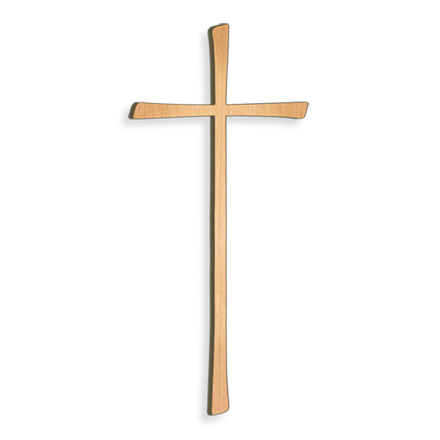 Náhrobní kříž s křišťálem, bronz, 8–80 cm