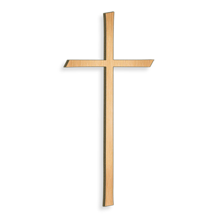 Náhrobní kříž s křišťálem, bronz, 8–80 cm