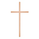 Náhrobní kříž s nápisem Gericke, bronz, 10–45 cm
