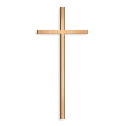 Náhrobní kříž s nápisem, bronz a nerezová ocel, 8–80 cm