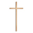 Náhrobní kříž s nápisem, bronz a nerezová ocel, 8–80 cm