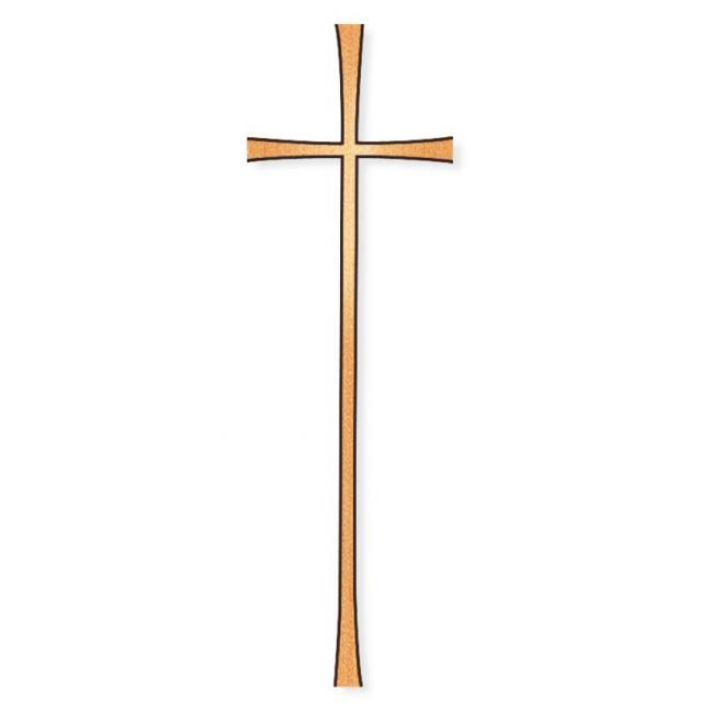 Náhrobní kříž Schwere Block, bronz, 12–60 cm