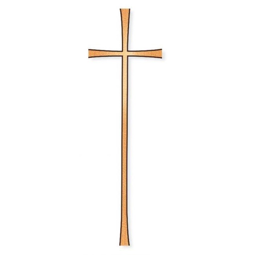 [ST-SCHRKR007] Náhrobní kříž Schwere Block, bronz, 12–60 cm