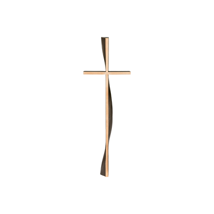 [ST-62612] Náhrobní kříž volně stojící, bronz, 50×16 cm nebo 70×22 cm