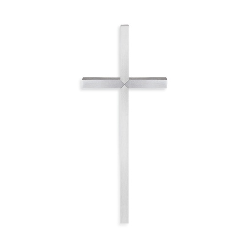 [ST-KREUZ16] Náhrobní kříž z nerezové oceli, 20×8 cm nebo 40×16 cm