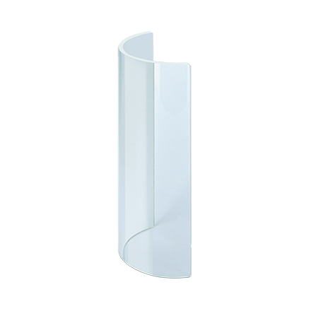 Náhrobní sklenice na lampáš, čiré sklo, výška 12 nebo 16 cm