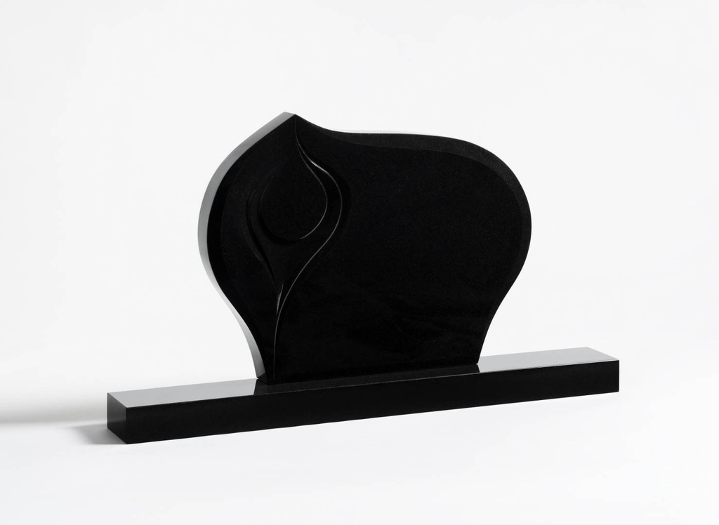 Nápisová deska č. 22 velká – Black granite