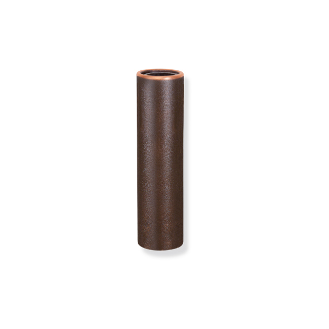 Nástěnná váza na hrob, bronz, výška 12 cm