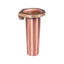 Nástěnná váza na hrob, bronz, výška 9 cm