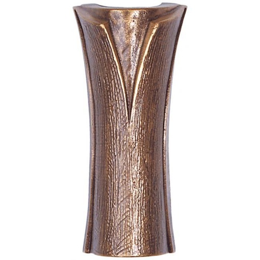 [ST-53025] Nástěnná váza na náhrobek, bronz, 18×8 cm