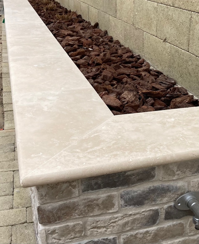 Parapet Travertin light mix