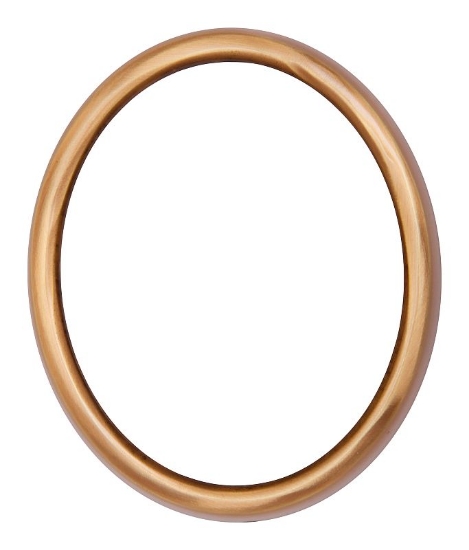 Rám oválný bronz