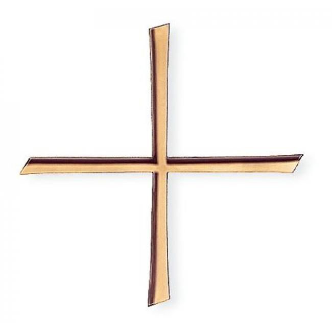 Rovnoramenný kříž Karund na náhrobek, 12–20 cm