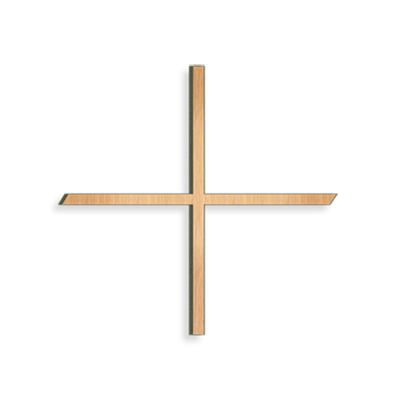 [ST-28031] Rovnoramenný kříž na náhrobek, bronz, 8–30 cm